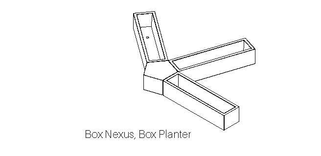 Box nexus - Stoelen en poefs - GroundLevel straatmeubilair - Escofet