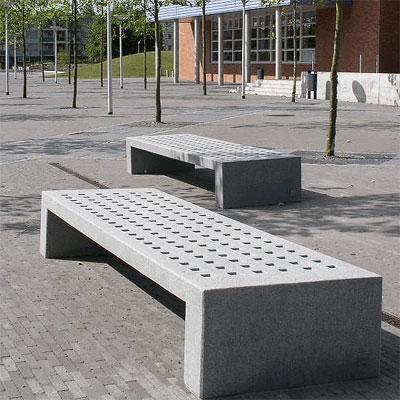 MAYO - Vlakke banken - GroundLevel straatmeubilair - Escofet