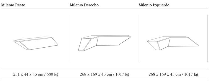 MILENIO - Zitgroepen - GroundLevel straatmeubilair - Escofet